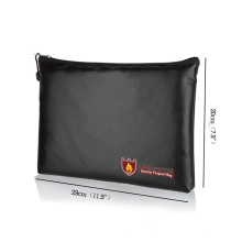 A4 Document Holder, File, Cash, Tablet Waterproof and Fireproof Money Bags Fireproof Safe Storage Pouch Fireproof Document Bag with Zipper